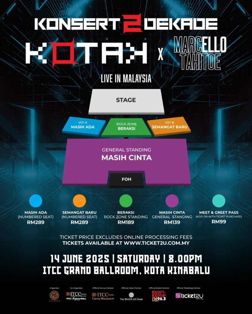 Konser 2 Dekade Kotak Malaysia Venue